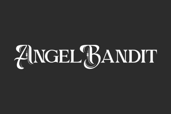 Angel Bandit: A Typeface Blending Medieval Elegance with Modern Edge