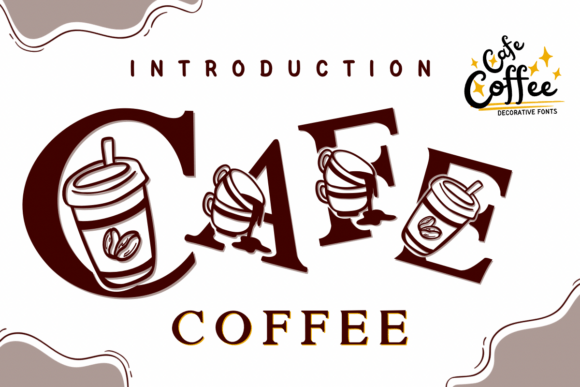 Cafe Coffee: A Decorative Font for Warm, Inviting Designs