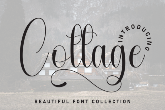 Cottage: A Handmade Display Font with Whimsical Charm