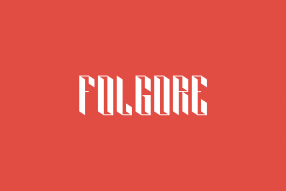 Folgore: A Fun, Free 3D Typeface for Bold Creatives