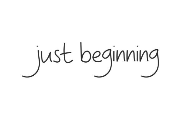 Just Beginning: The Art of Whispering in Typography