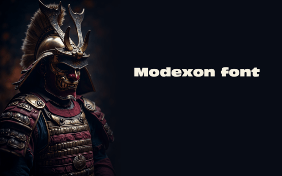 Modexon: The Typeface for Modern Clarity and Confidence