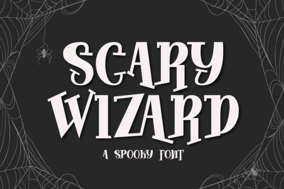 Scary Wizard Font: A Bold Choice for Spooky Design