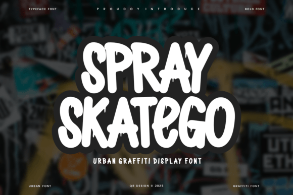 Spray Skatego: The Friendly Font with Endless Possibilities