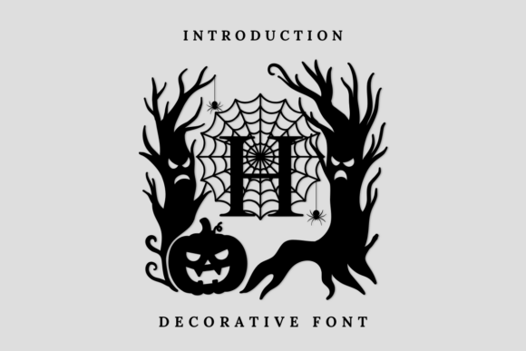 Unveiling Halloween Monogram: A Creative Font for Spooky Designs