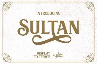 Why Sultan Is the Vintage Serif Your Designs Have Been Missing