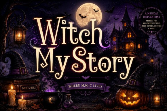 Witch Mystory: A Font That Tells a Story